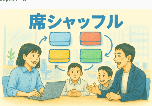 「ハイミド事業部の“席シャッフル”文化を紹介します!」