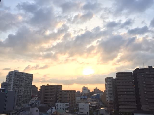 息子と新年度。